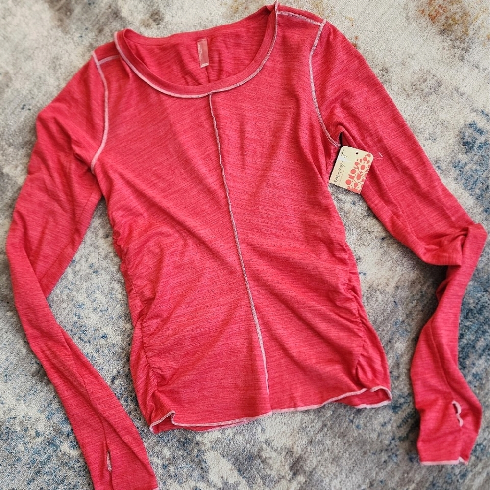 FP Movement By Free People Right On Run Long Sleeve Layer - NWT